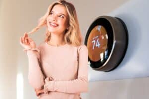 thermostat connecté offert