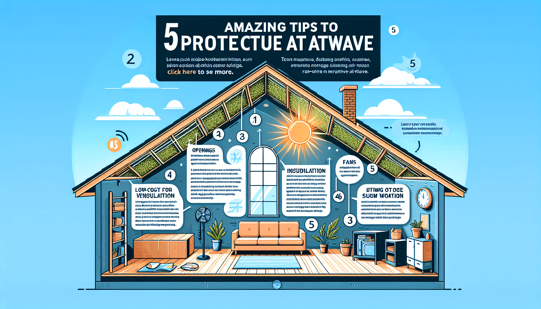 découvrez 5 astuces géniales pour protéger vos combles de la canicule et profiter d'un confort optimal en été.