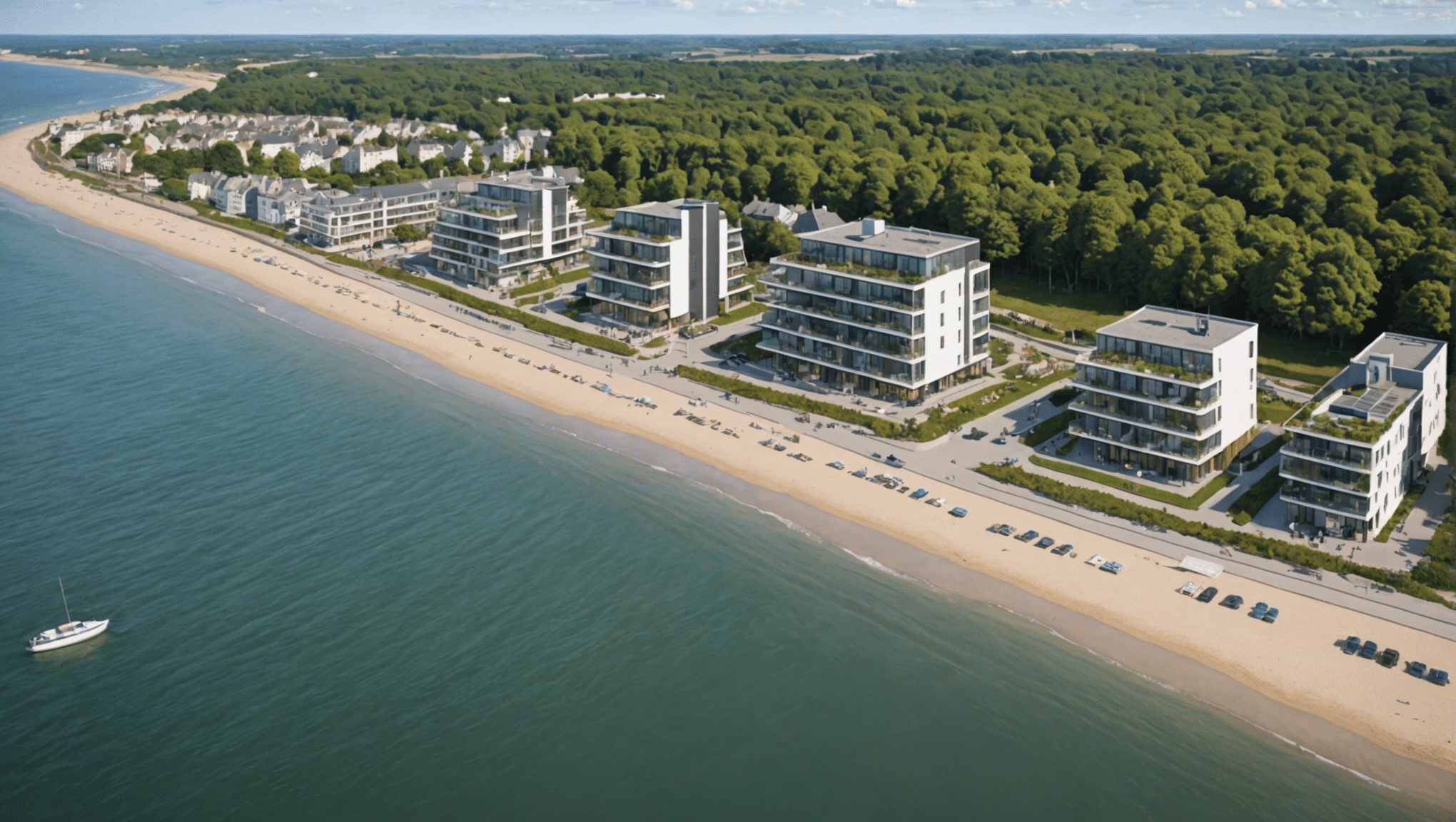 découvrez le projet exceptionnel de réaménagement du front de mer à pornichet en loire-atlantique, une transformation remarquable au bord de l'océan !