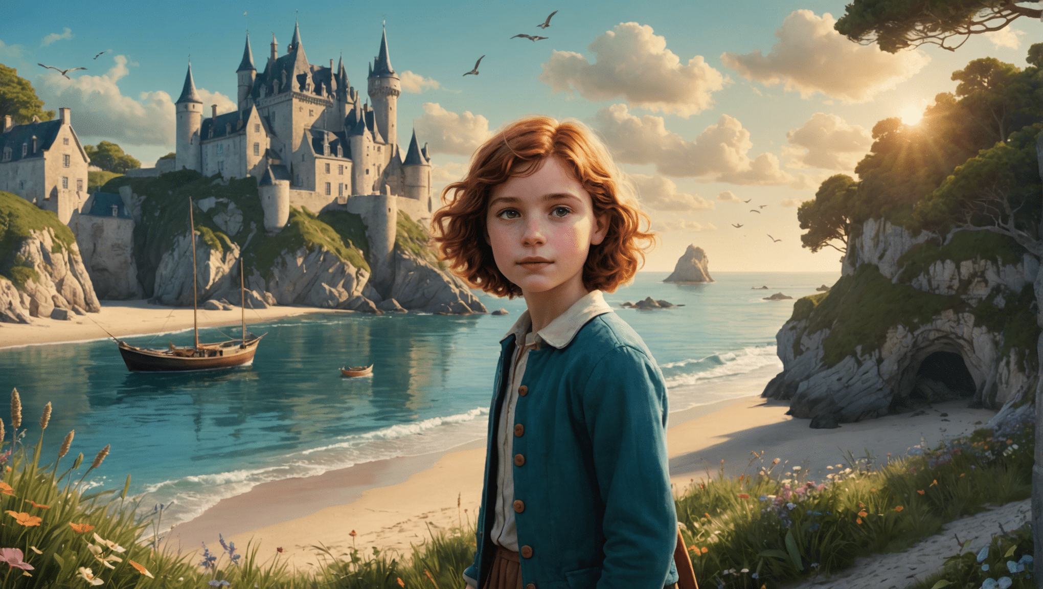 plongez dans l'univers enchanteur de sylvie ménard avec ce récit jeunesse inspiré de sa vie à pornichet. un conte magique à ne pas manquer !