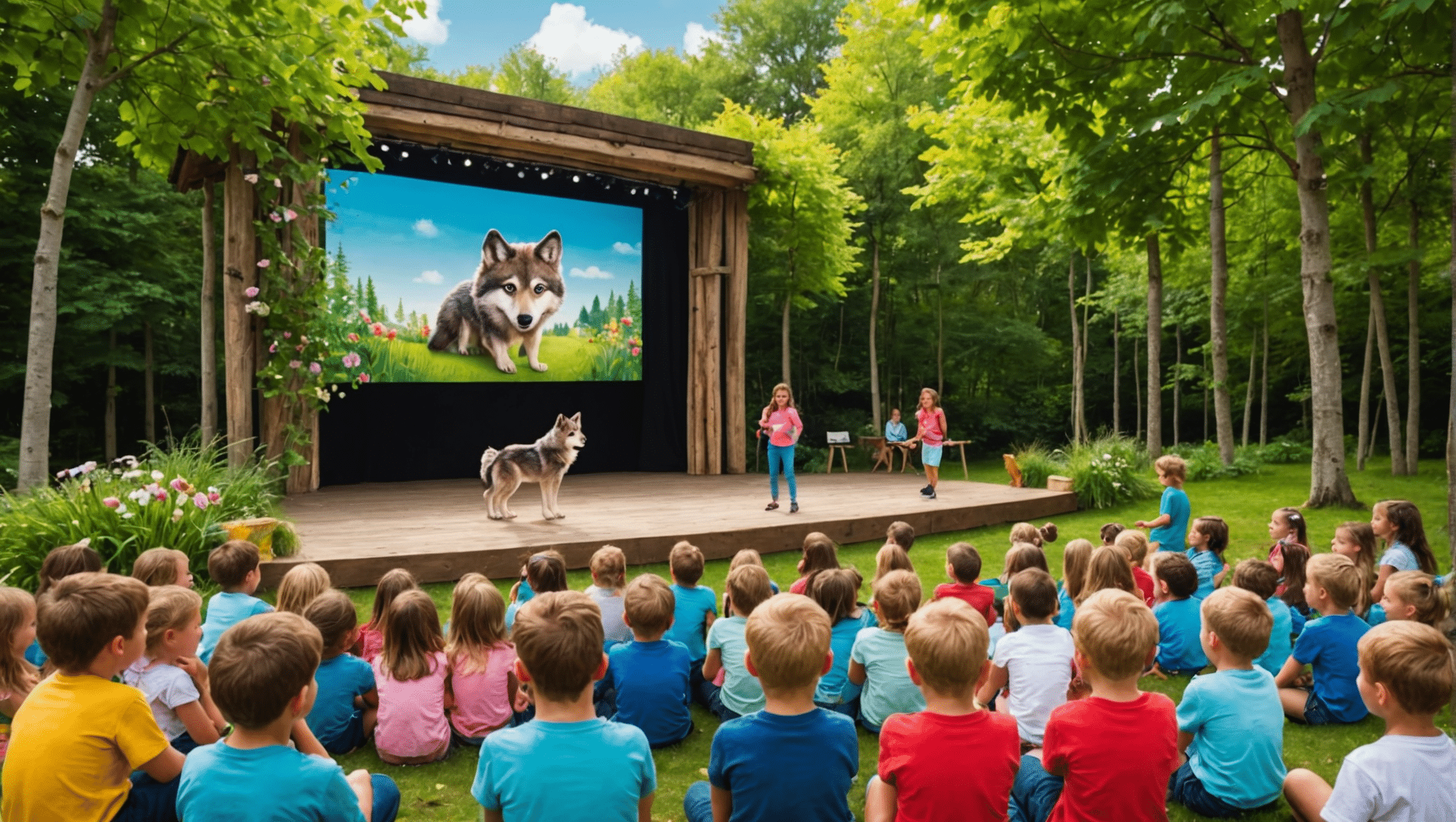 découvrez comment les mini-loups au bois-joli de pornichet transforment l'univers des spectacles pour enfants grâce à une expérience immersive et captivante. une aventure ludique qui allie pédagogie et divertissement pour émerveiller les petits et réinventer les spectacles familiaux.