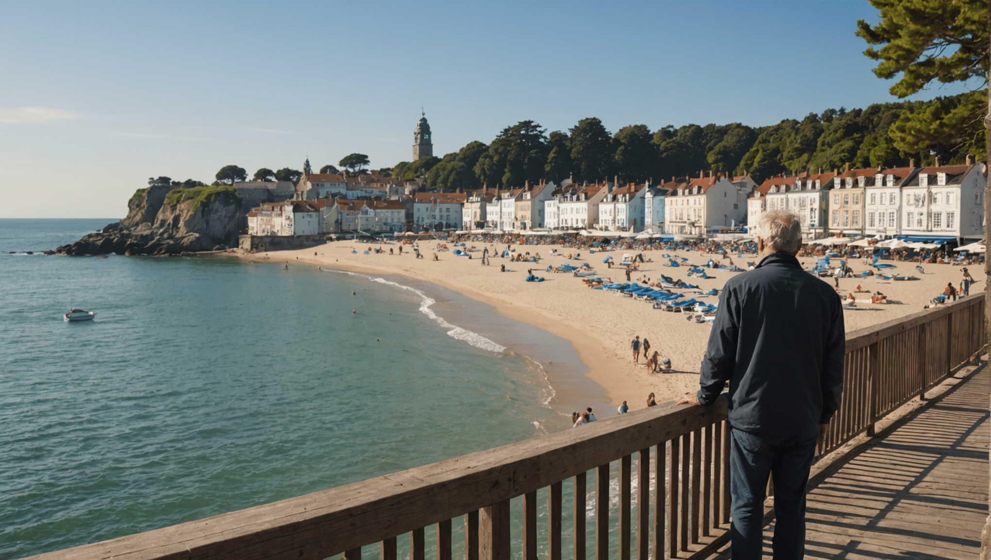 découvrez le secret de cet habitant de pornichet qui veille sur les touristes pour qu'ils ne se fassent pas avoir. une histoire étonnante à ne pas manquer !