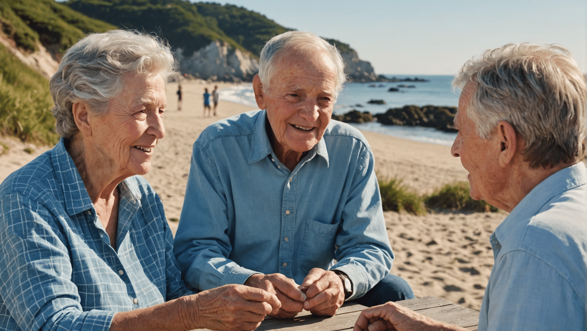découvrez des moments émouvants et surprenants lorsque des adolescents se frottent à la sagesse des seniors à pornichet.