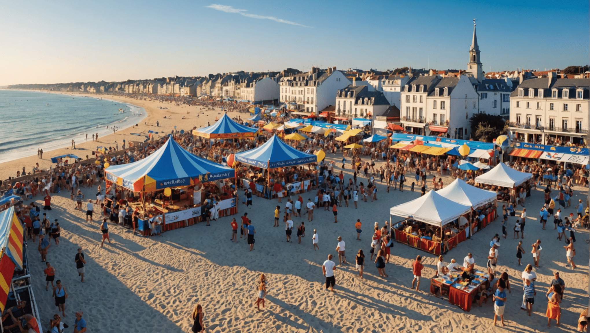 découvrez pourquoi pornichet se transforme en véritable paradis des festivités cet été, du 29 juillet au 4 août. ne manquez pas cet événement incontournable rempli de concerts, d'activités et de bonne humeur !