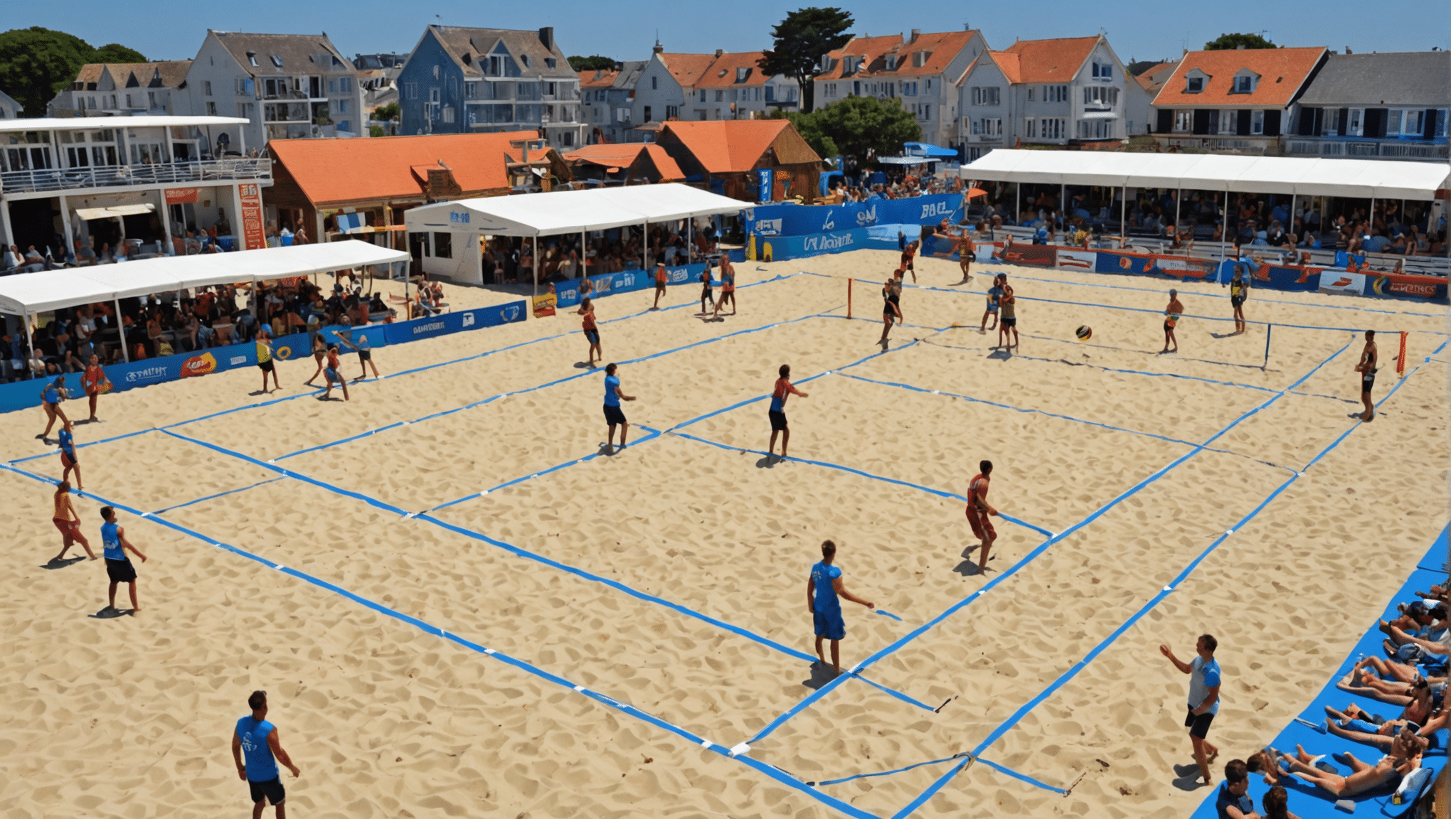 découvrez pourquoi la plage des libraires à pornichet se transforme en temple du beach-volley cet été. événements, compétitions et ambiance festive vous attendent sur cette magnifique plage.