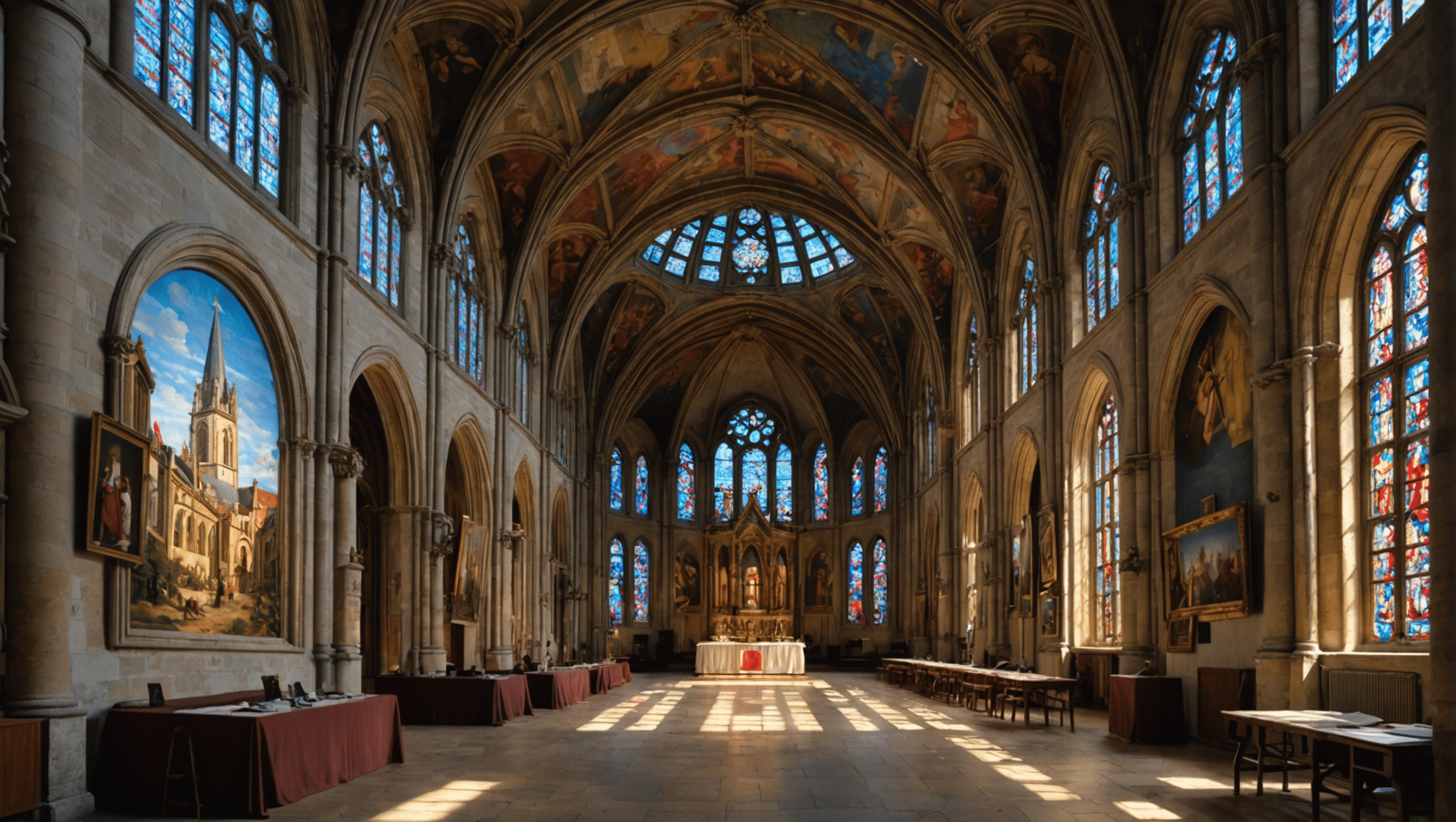 découvrez la chapelle sainte-marguerite, un lieu unique où les artistes locaux ont l'opportunité d'exposer leurs œuvres. plongez dans un univers artistique et soutenez la créativité de votre région en visitant cette exposition exceptionnelle.