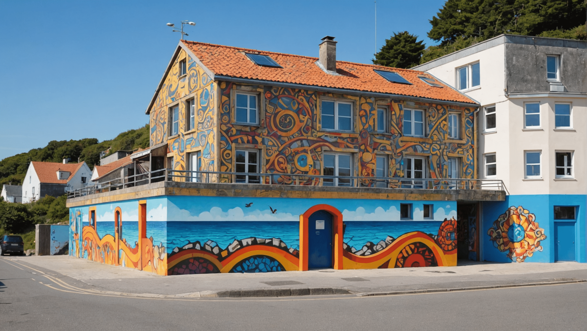 découvrez comment l'art urbain transforme le blockhaus de pornichet en une œuvre d'art fascinante sur le sentier littoral. plongez dans une expérience unique alliant culture et nature.