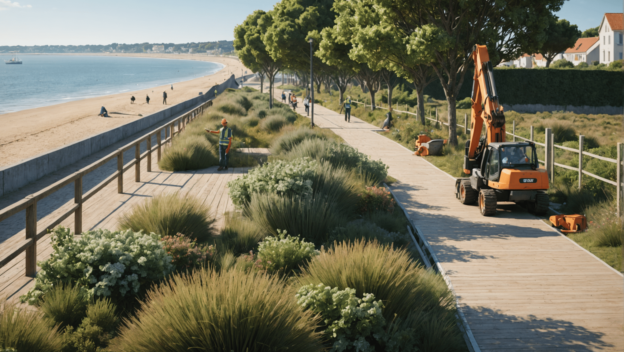 découvrez le projet ambitieux de rénovation du sentier côtier, une initiative de sept mois visant à relier saint-nazaire à pornichet. profitez de balades sécurisées et d'un paysage préservé tout au long de ce parcours enchanteur.