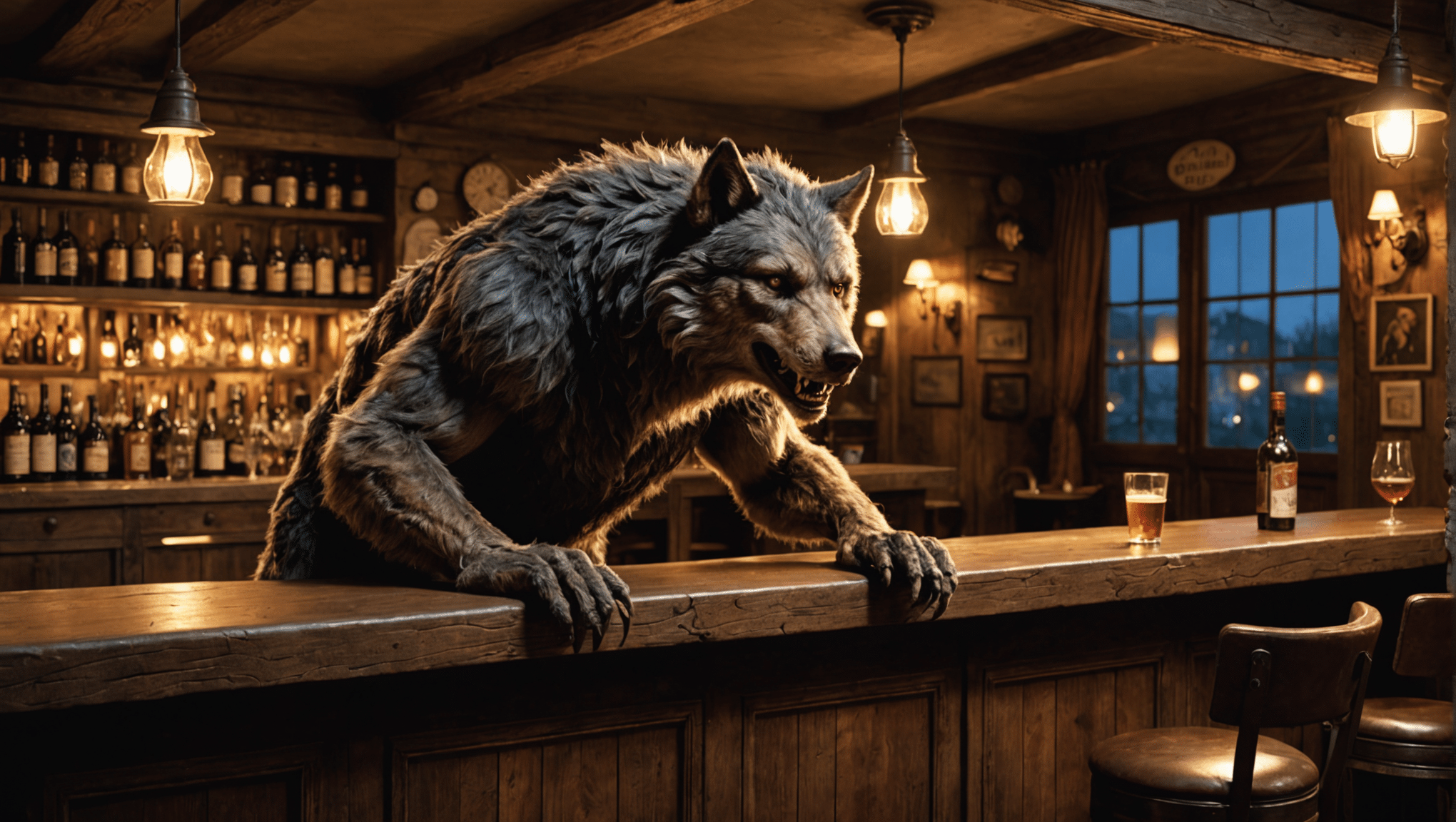 découvrez une expérience ludique inoubliable au loup garou au bar l'hacienda à pornichet. plongez dans un univers captivant où le mystère et le jeu se rencontrent, et partagez des moments uniques entre amis ou en famille dans la région 44380 !