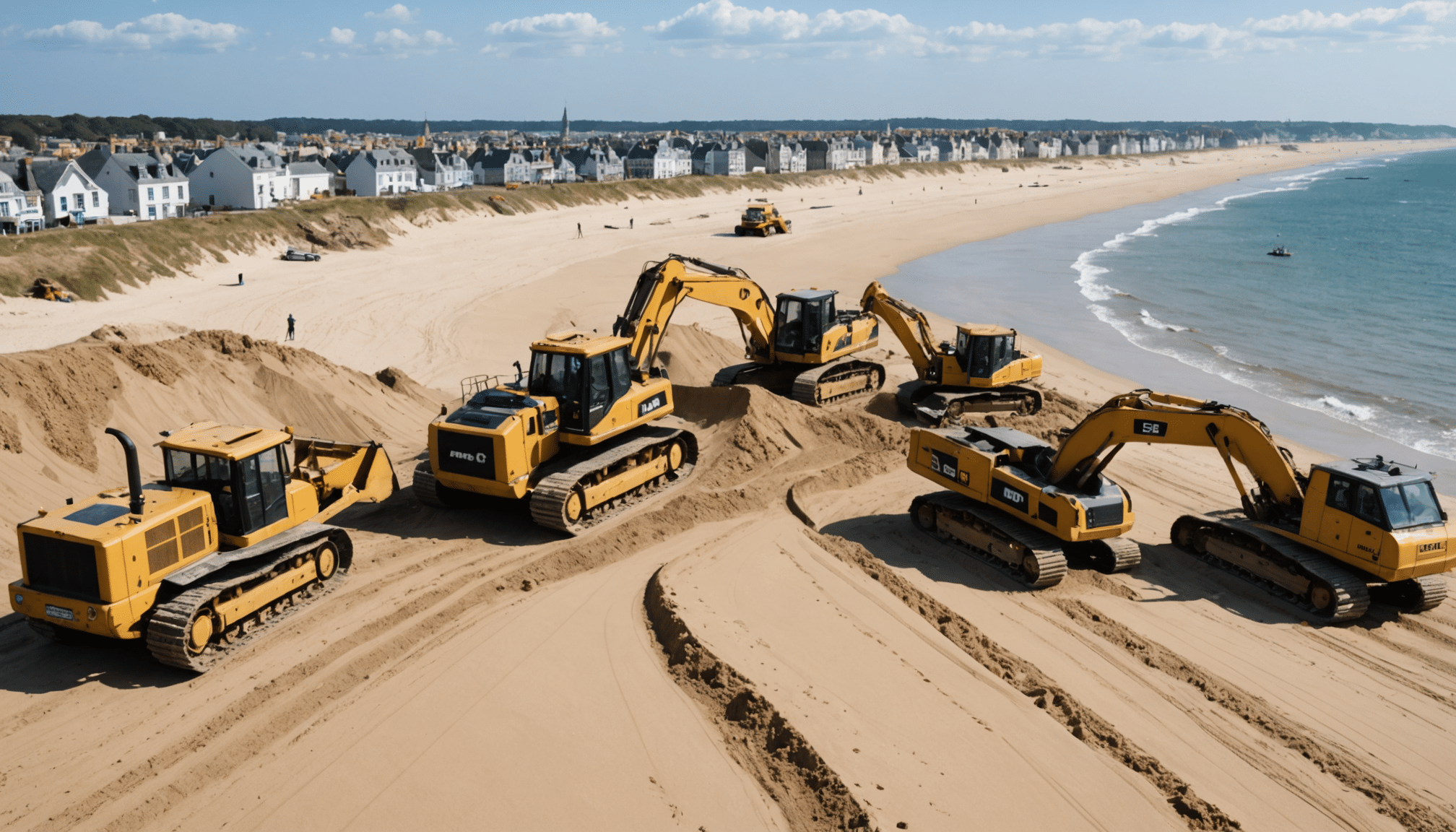découvrez le projet de démolition et de reconstruction de la dune à pornichet, où bulldozers et chenillettes entreront en action dès lundi pour préserver notre environnement côtier et améliorer la beauté du paysage. restez informés des avancées de ce chantier essentiel.