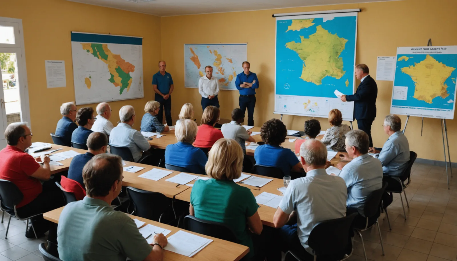 Vue du littoral de Pornichet, commune qui a voté son budget 2025 en décembre 2024
