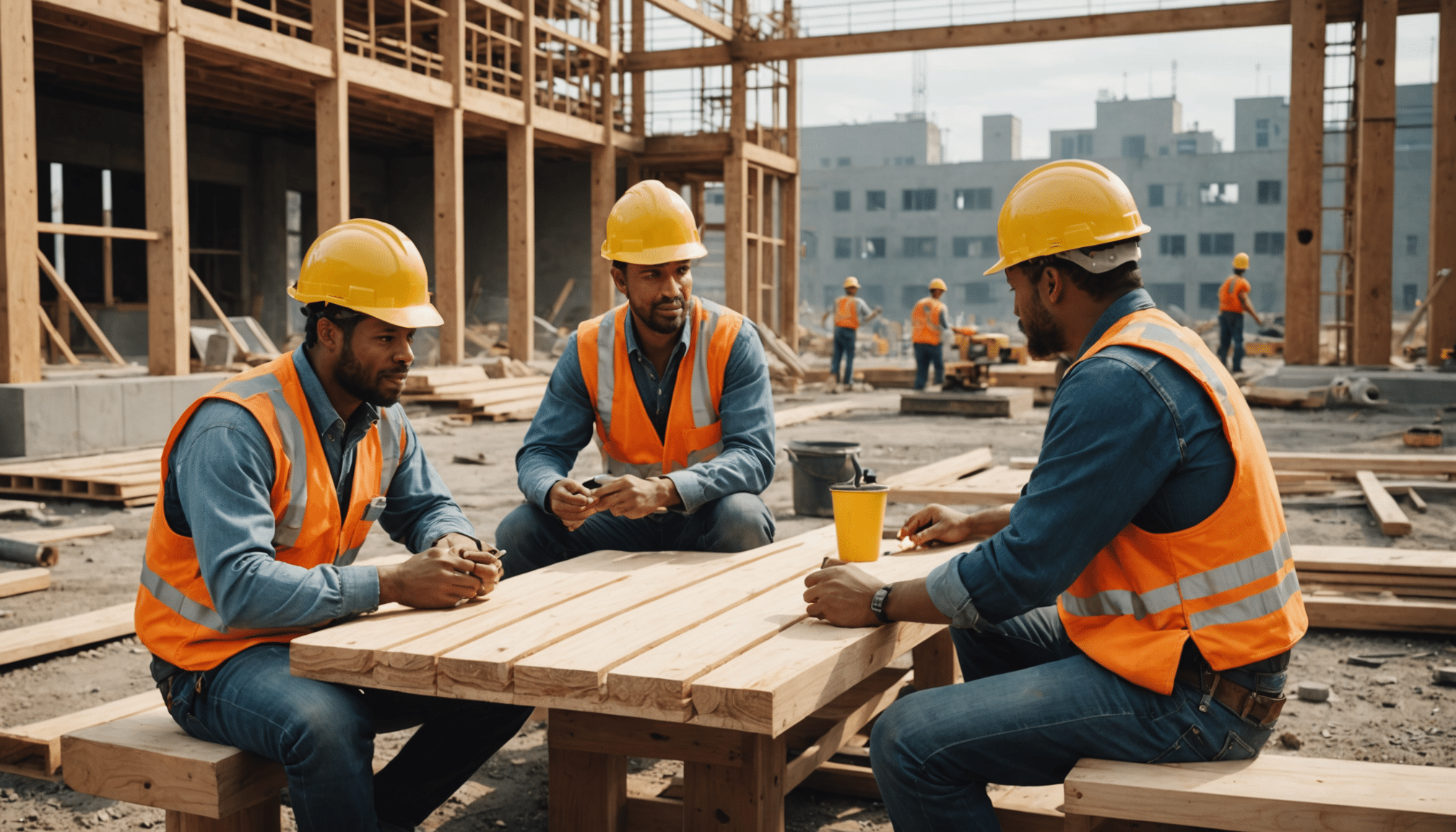découvrez les coulisses des chantiers qui profitent d'une pause bien méritée. plongée au cœur de moments de repos et de réflexion pour les équipes, cette exploration met en lumière l'importance de la récupération dans le secteur du bâtiment.