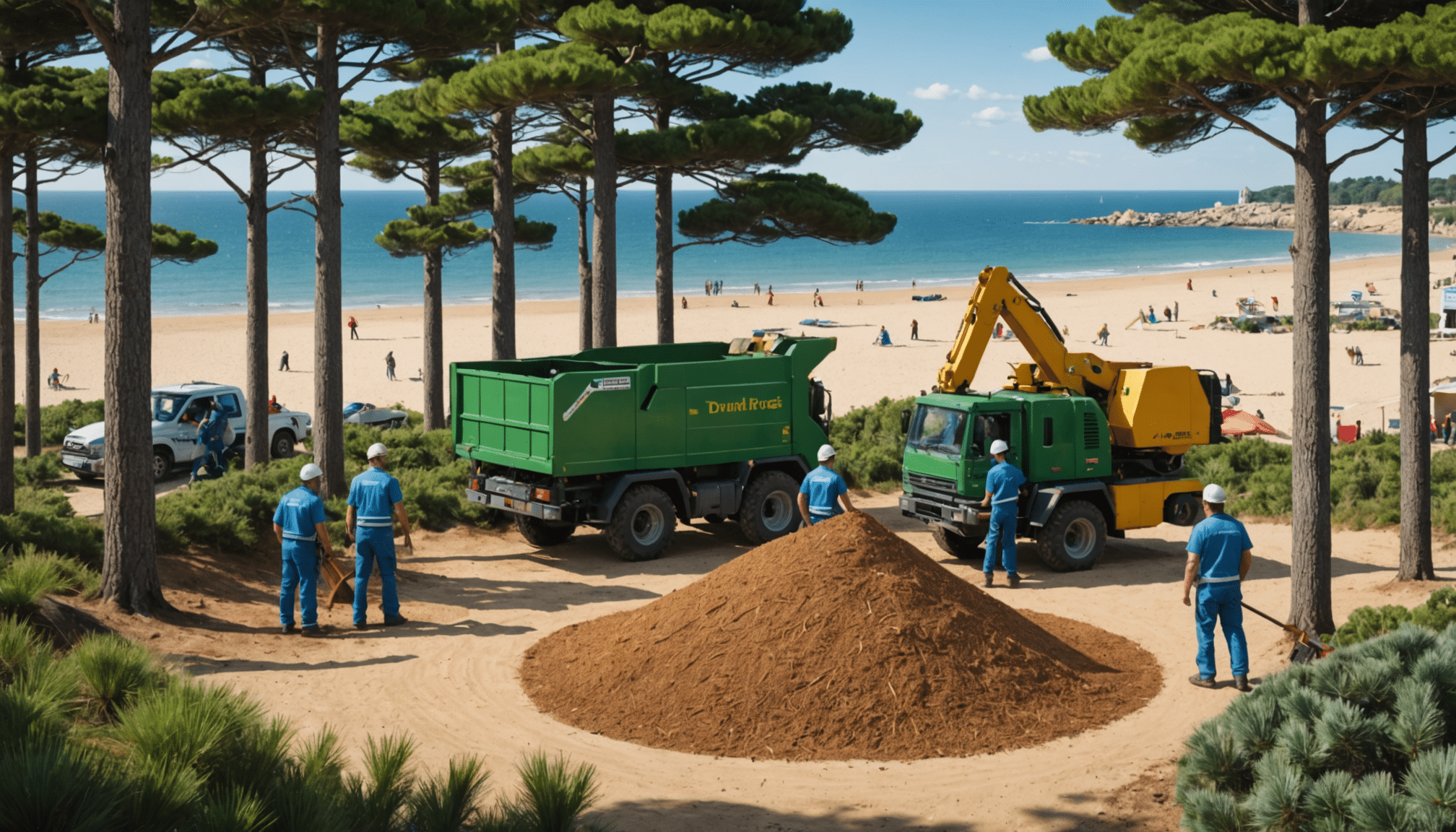 découvrez comment pornichet transforme les sapins de noël en broyat, contribuant ainsi à une démarche éco-responsable et durable. recyclez vos conifères pour un impact positif sur l'environnement !