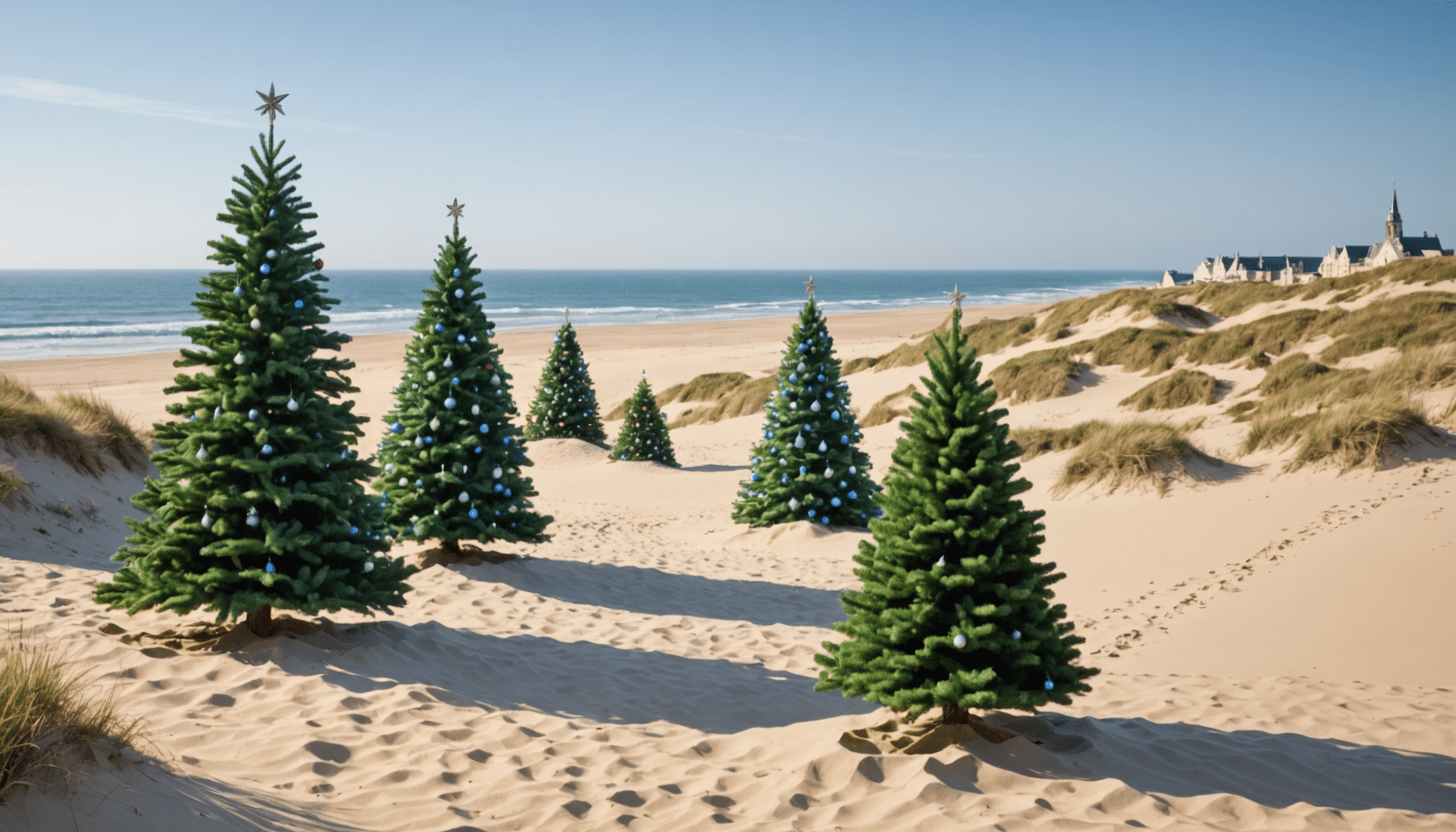 découvrez comment à pornichet, les sapins de noël deviennent des alliés écologiques! visionnez notre vidéo sur le recyclage des sapins au profit de la préservation de la dune, une initiative durable pour un noël écoresponsable.