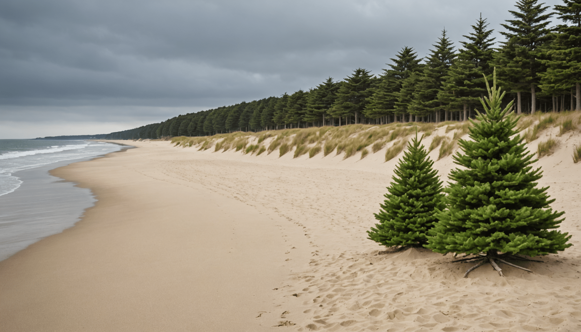 découvrez comment des arbres de noël recyclés sont utilisés pour protéger les dunes de pornichet des intempéries. une initiative écologique qui allie préservation de l'environnement et créativité.