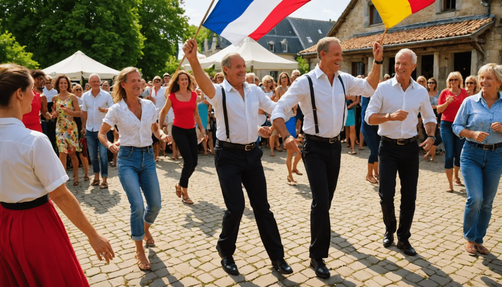 Un professeur de danse latine guide un couple d'élèves pendant un cours en salle