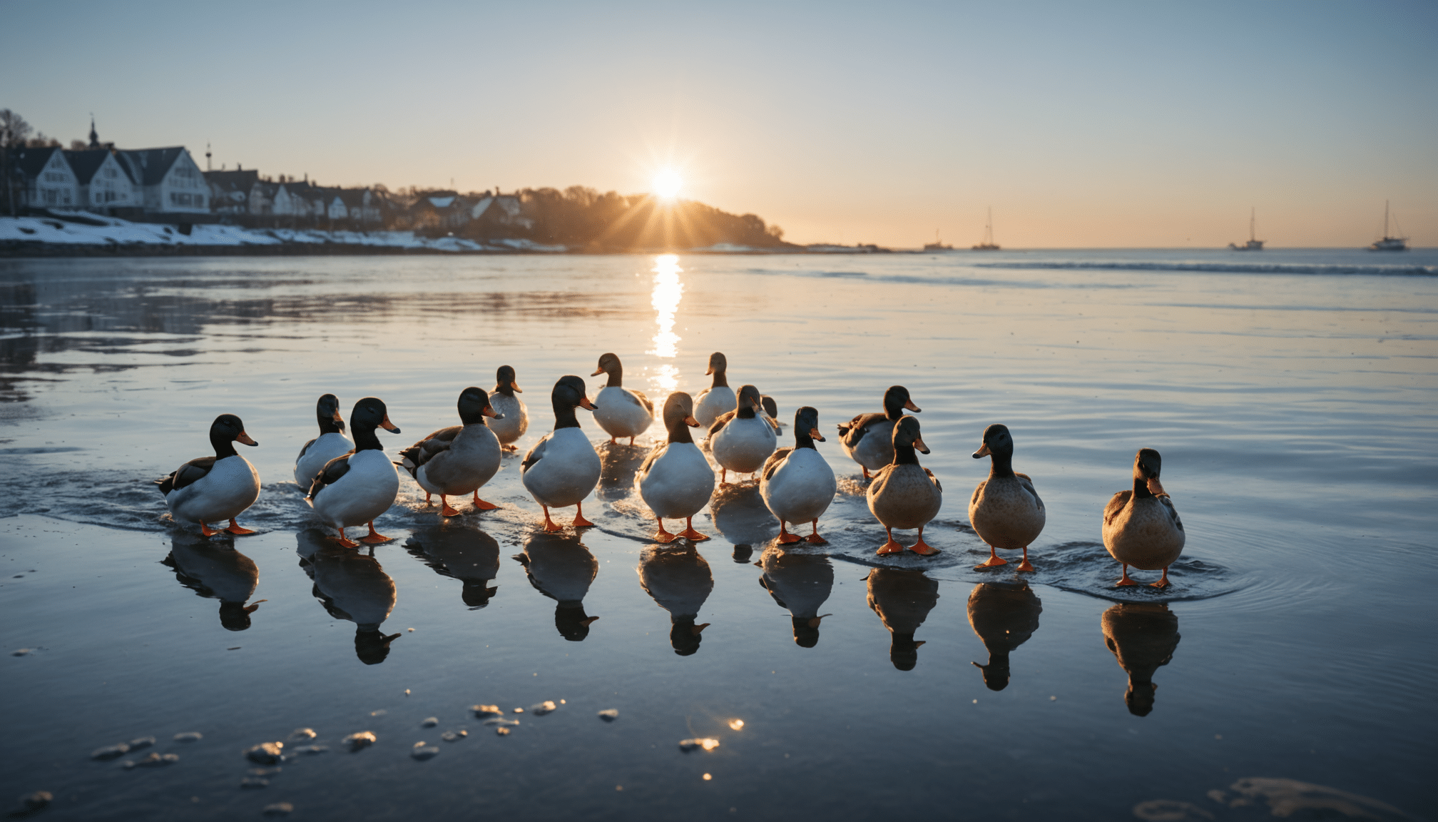 plongez dans l'ambiance festive de pornichet avec notre vidéo exclusive du premier plongeon de l'année 2025 des canards givrés. une tradition incontournable à ne pas manquer, mêlant humour et esprit convivial sur la belle côte atlantique !