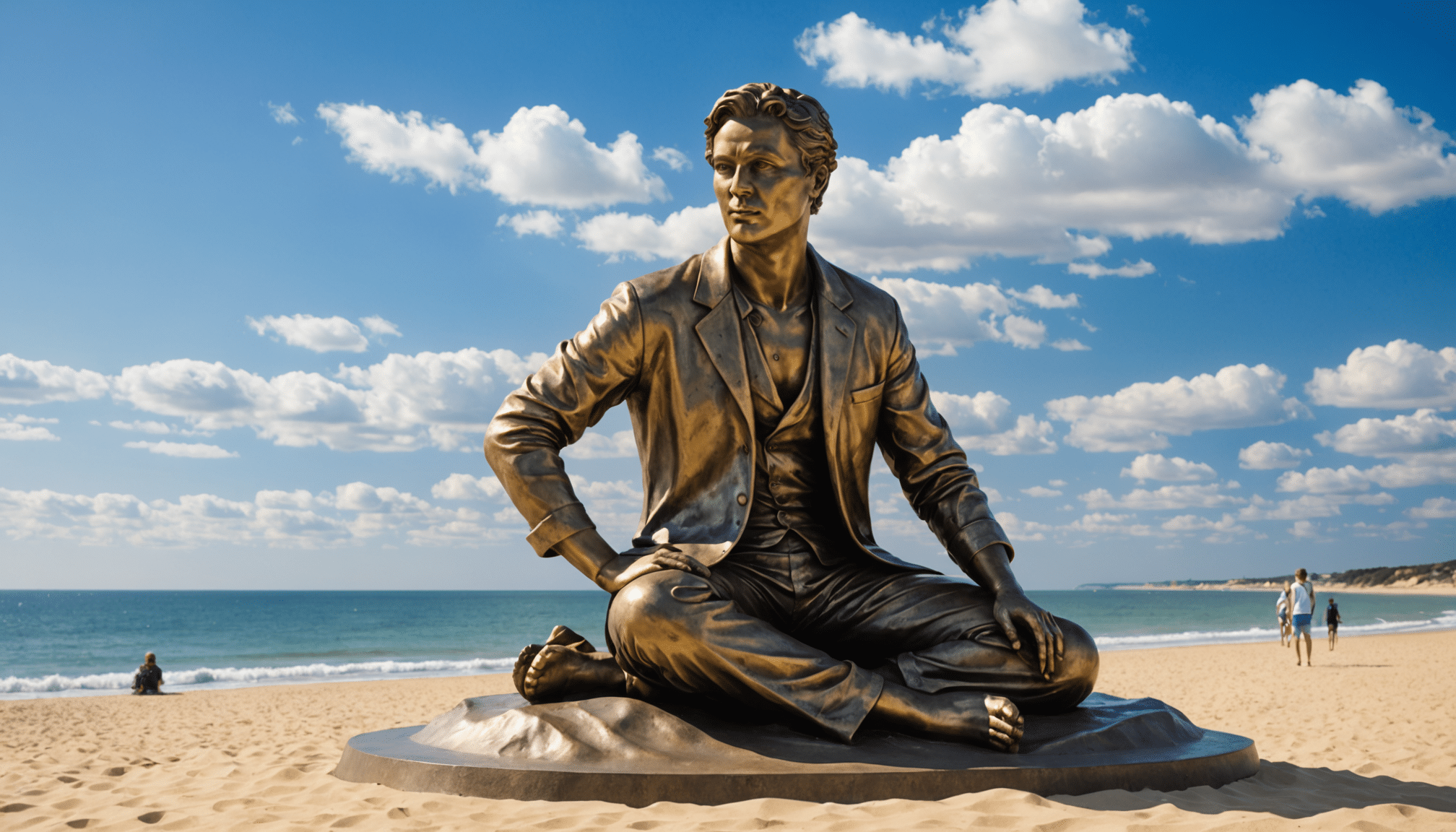 découvrez la sculpture en bronze du talentueux artiste mino, installée à la dune du port d’échouage à pornichet. un rendez-vous artistique à ne pas manquer, mêlant nature et création dans un cadre enchanteur.