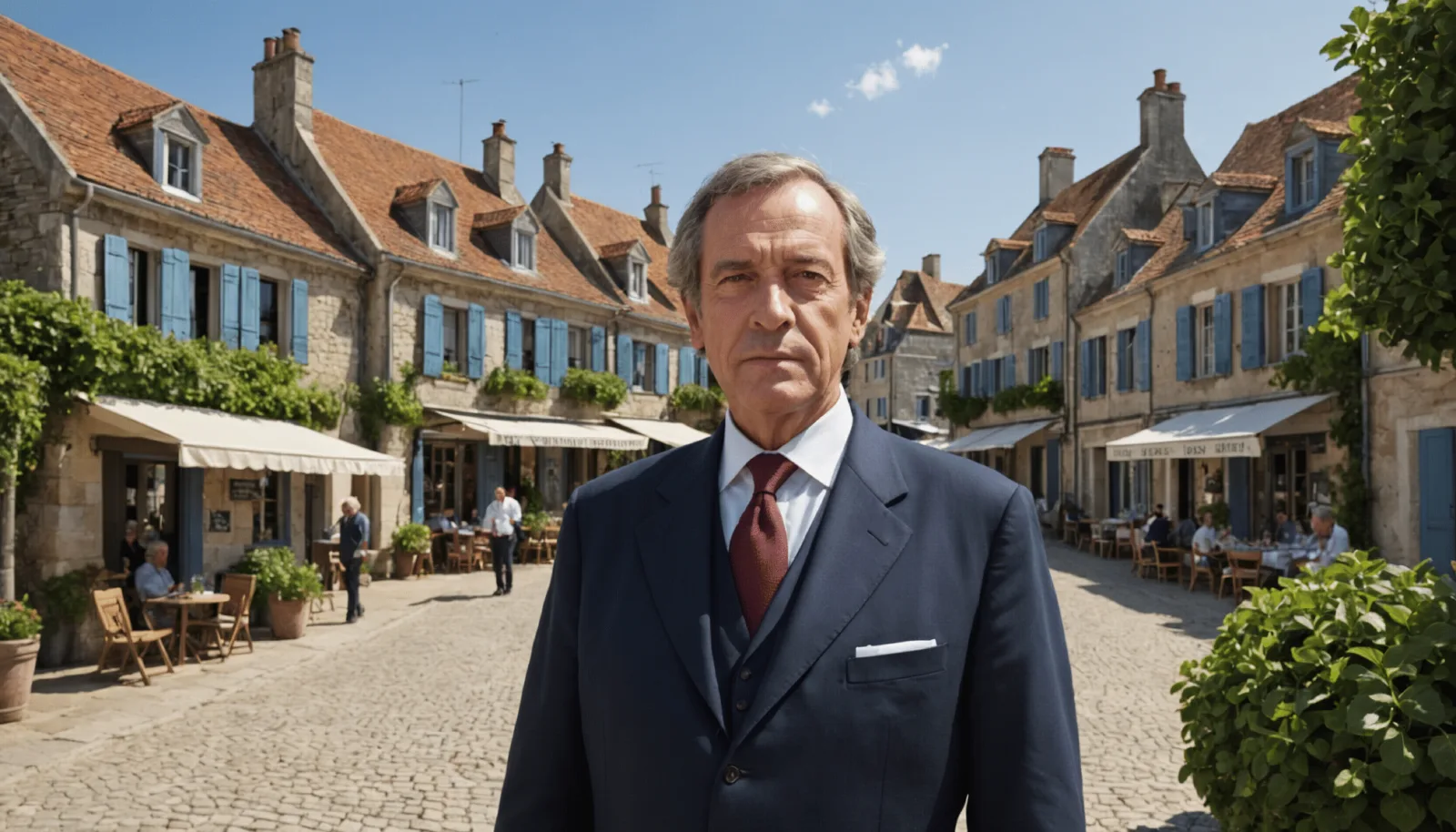 Portrait de Jean-Claude Empereur, ancien maire de Pornichet, en bord de mer