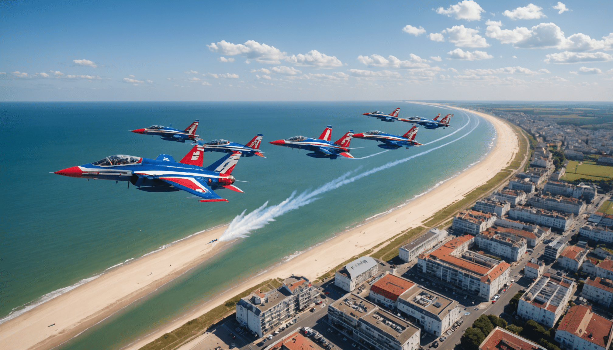 découvrez le grand retour tant attendu de la patrouille de france à pornichet en 2025, un événement exceptionnel à ne pas manquer, sous réserve des conditions climatiques et réglementaires. préparez-vous à vivre un spectacle aérien époustouflant qui ravira petits et grands !