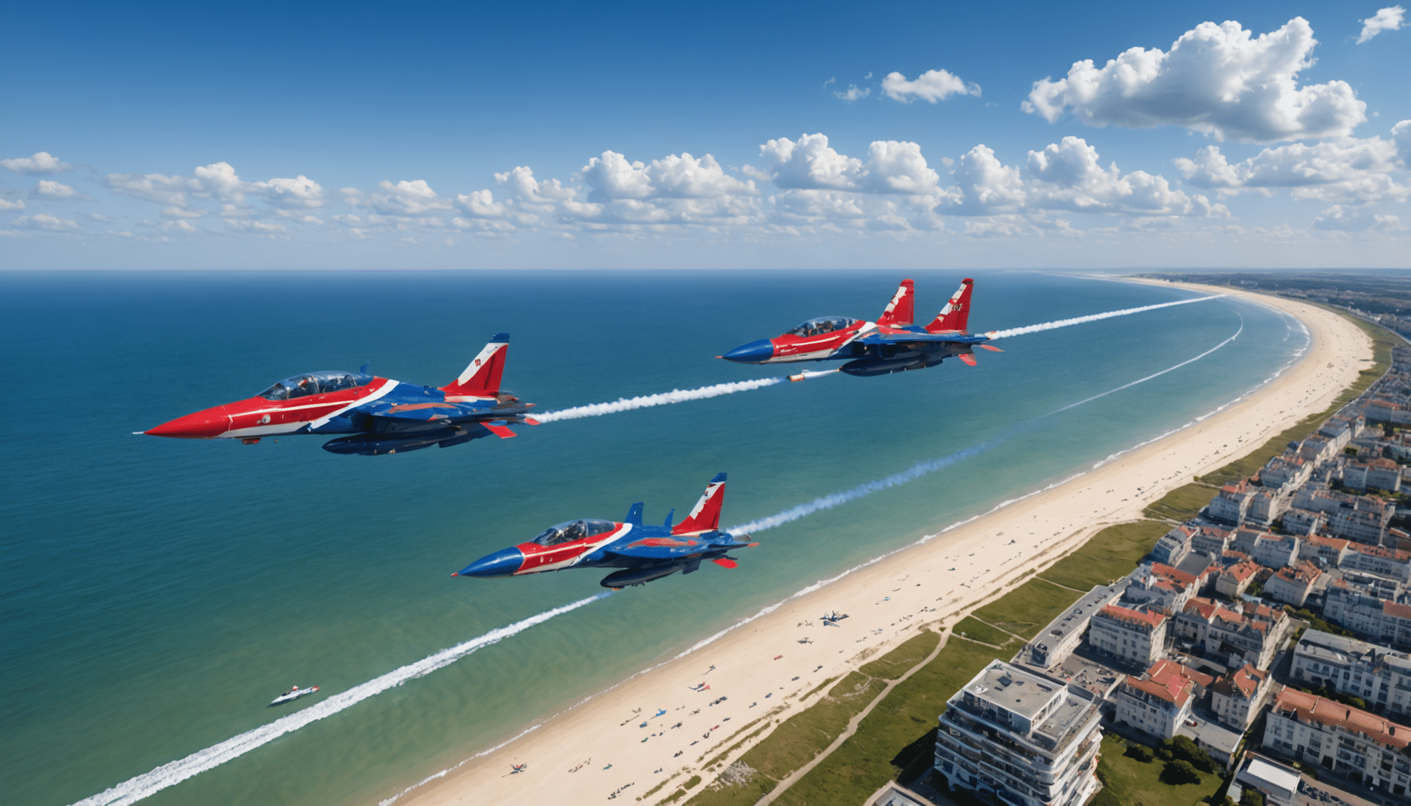 découvrez le grand retour tant attendu de la patrouille de france à pornichet en 2025. préparez-vous pour un spectacle aérien époustouflant sous réserve des conditions nécessaires. ne manquez pas cet événement exceptionnel qui promet d'enchanter petits et grands!
