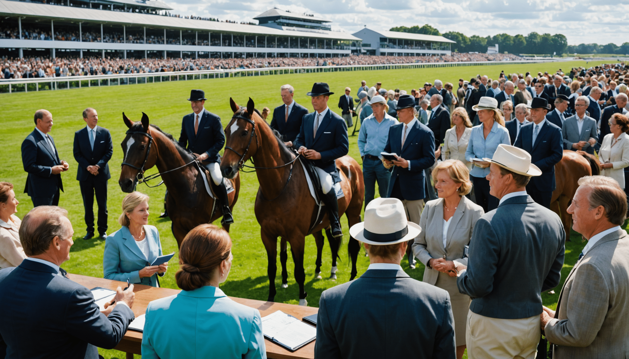 découvrez l'événement incontournable pour les passionnés du secteur équin ! pendant trois jours, l'hippodrome de pornichet accueille des professionnels venus échanger, partager et promouvoir l'univers du cheval. ne manquez pas cette occasion unique d'élargir votre réseau et d'assister à des démonstrations exceptionnelles.