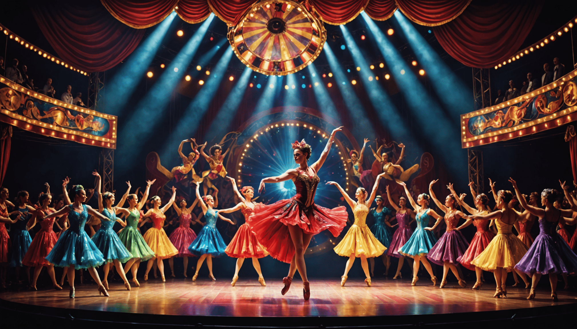 découvrez l'univers fascinant de la danse et du cirque sous les projecteurs, où l'art du mouvement et la magie de la performance se rencontrent. plongez dans un spectacle vibrant où la grâce et l'habileté s'entrelacent pour émerveiller vos sens et captiver votre imagination.