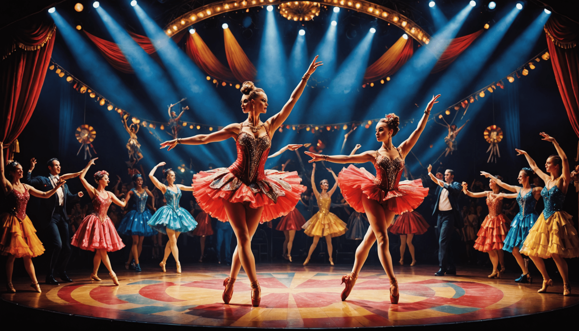 découvrez l'univers captivant de la danse et du cirque, où la passion et la créativité s'entrelacent sous les projecteurs. plongez dans des performances éblouissantes qui allient grâce et prouesses acrobatiques, offrant un spectacle inoubliable qui émerveille petits et grands.